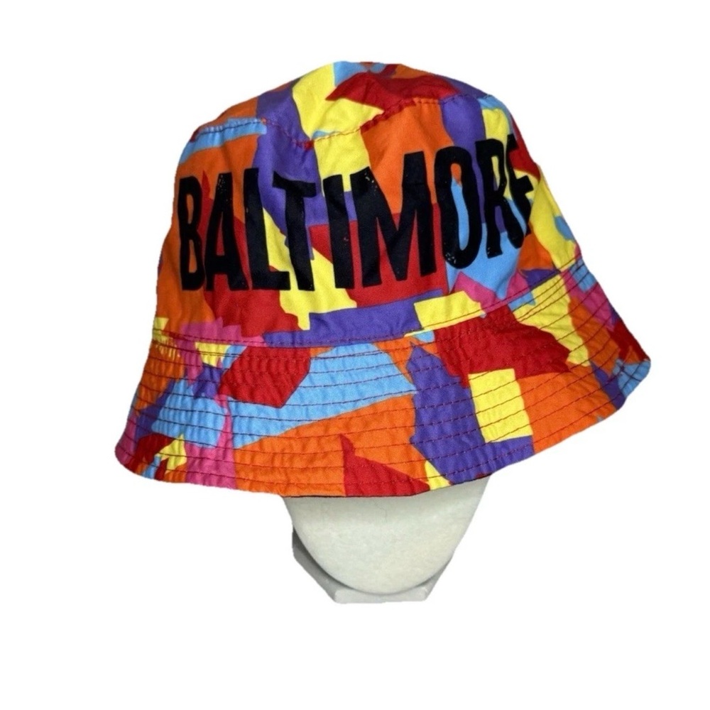 2024 SGA Baltimore‎ Orioles City Connect Reversible Floppy Bucket Hat Adult OSFA